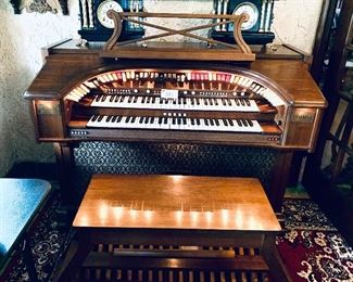 Vintage Baldwin 2  organ and bench 
52 inches wide $500