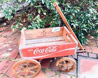 Coke wagon 
24 long 12 wide 12 tall $45