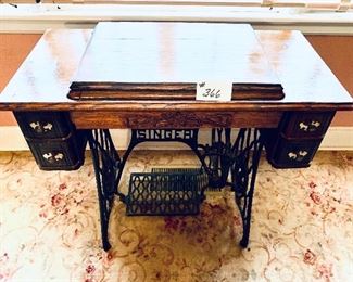 Singer sewing machine 
wire is cut 
36 wide 30 tall 18 deep $99