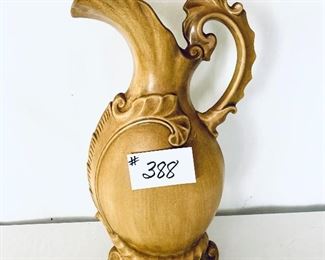 Large ceramic pitcher
17.5 inches tall $60