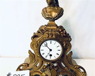 French bust TO Clock
not working no back 
14 inches tall $150