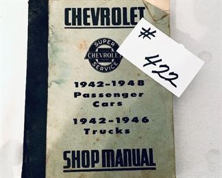 Old manual $15