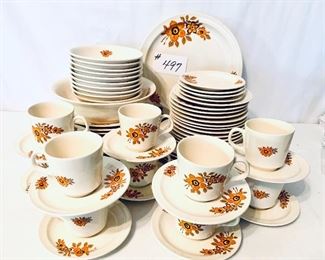 Vintage China made in Romania
 63 pieces $280