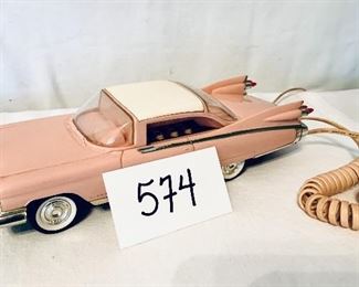 Vintage pink Cadillac phone $60