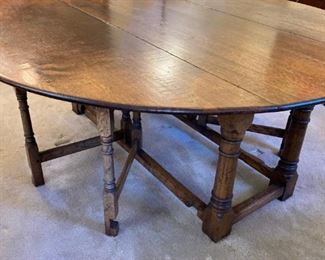72 inch gateleg dining table
