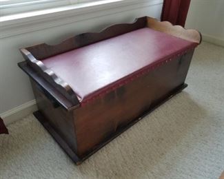 vintage storage trunk