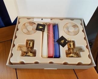 HUGE selection of never used PartyLite and Yankee Candles