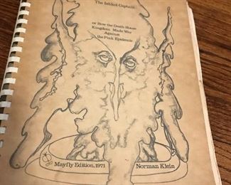 Norman Klein, signed