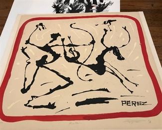 Perez Lithograph