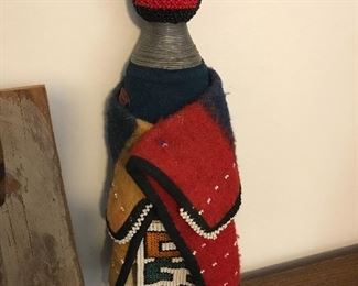 African Ndebele Ceremonial doll