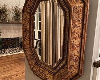 Beautiful octagonal mirror 