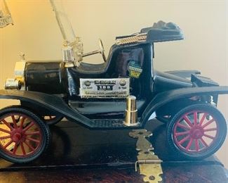 Jim Beam black decanter car- unopened 
$148