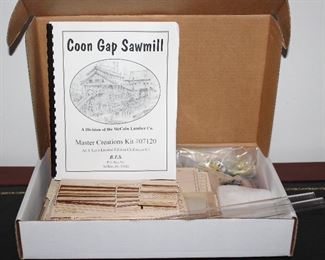 Master Creations Kit #07120 “Coon Gap Sawmill” S Scale Limit Edition Craftsman Kit New in Box