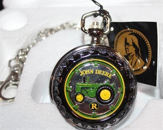 John Deere “ Tractor Model R ” Limited Edition Collectors Edition Pocket Watch