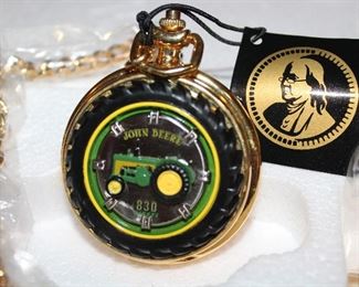 John Deere “830 Diesel Tractor” Limited Edition Collectors Edition Pocket Watch