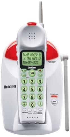 Uniden EZI 996 Cordless Telephone Visual Ringer/Audio Boost/One-Touch Emergency Dial