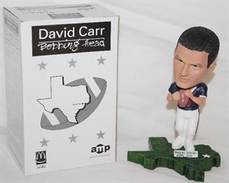 David Carr “Texan” 2002 #1 Overall Draft Pick Bobble Head