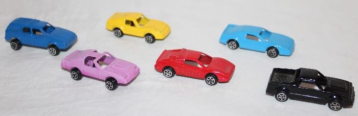 Collection of Vintage Tootsie Toy Cars
