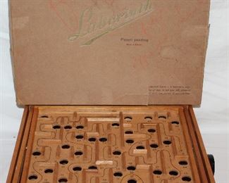 Labyrinth vintage game by Brio