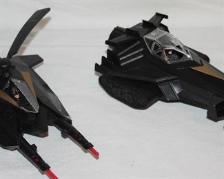 TM & DC Comics: Batman’s Batcopter M5071 & Batmobile/Tank M5072 TM&DC Comics*(#349)