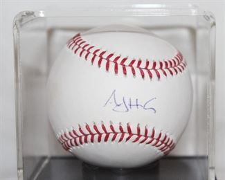 Houston Astros Signed Baseball