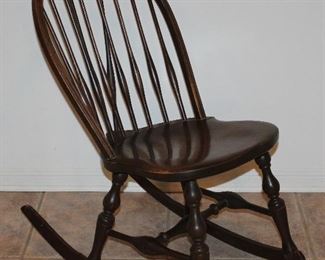 Windsor Vintage Arrow Back Armless Sewing Rocker