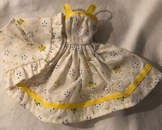 Barbie Doll Sun Dress with Ruffle Shawl