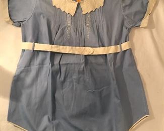 Handmade in the Philippines Baby Blue Romper