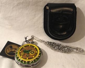 John Deere “ Tractor Model A” Limited Edition Collectors Edition Pocket Watch