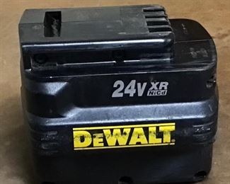 DeWalt 24 volt battery. Model DW0240 NiCd battery pack