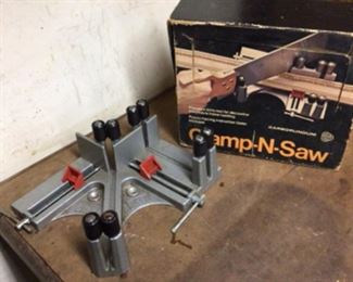 Carborundum precision mitre tool clamp n saw