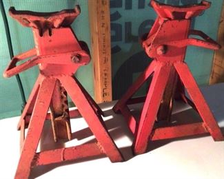 Vintage 3.5 ton car jacks
