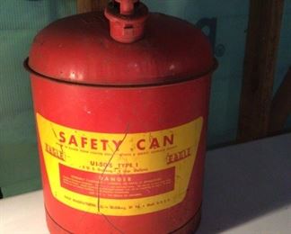 Eagle manufacturing vintage safety can. 24 gauge terse coated steel. UI-50-s type 1