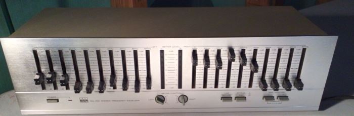BSR EQ-110X 10-Band Stereo Frequency Graphic Equalizer