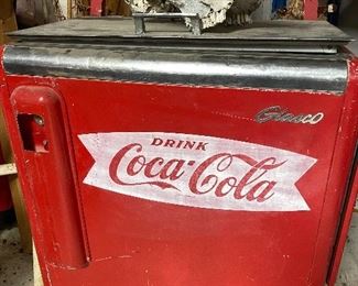 Vintage Coke cooler