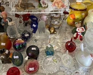 Waterford and other collectible glass