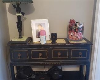 Antique Sofa/Accent Table