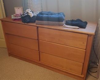 Mod century style 6 drawer dresser