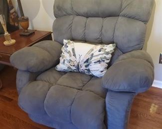 Another grey, super comfy, large recliner
