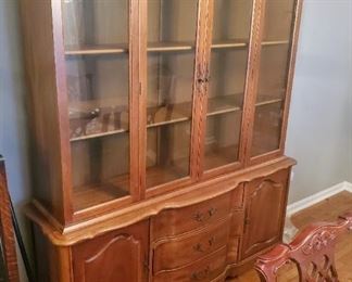 French Provential China Hutch