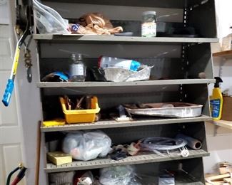 Metal shelving
