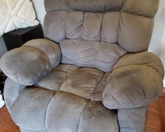 Big, comfy recliner