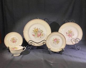 Eggshell Georgian Homer Laughlin dinnerware