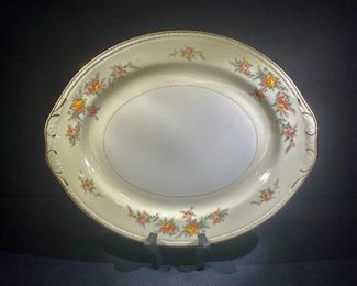 Eggshell Georgian Homer Laughlin serving platter