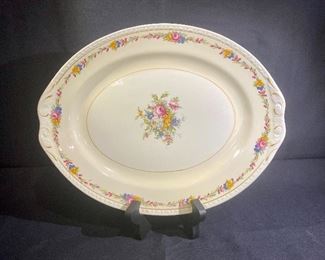 Eggshell Georgian Homer Laughlin serving platter