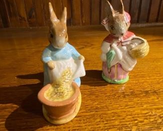 Beatrix Potter’s figurines 