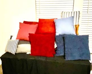 Throw pillows