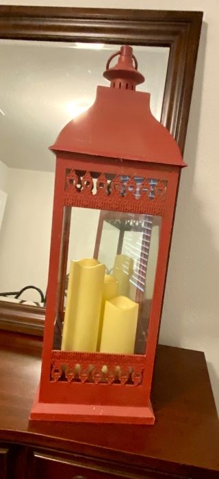 Large red lantern