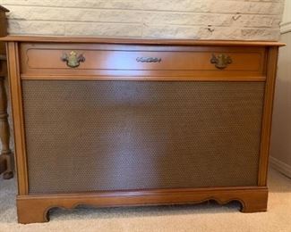 mid century stereo/record player