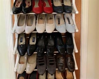 large variety of women's size 8 narrow shoes.